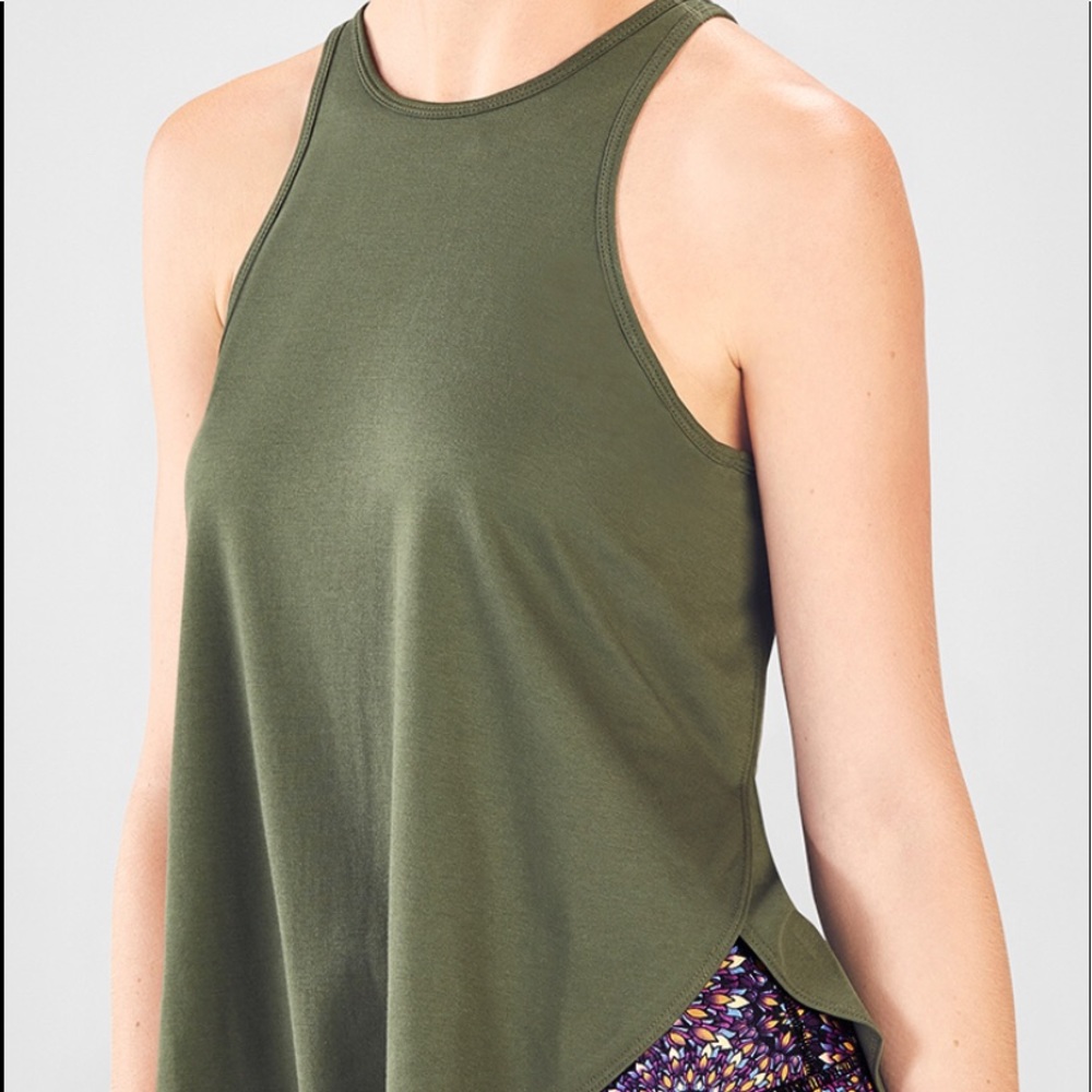 Fabletics Olivia Draped Muscle Tank